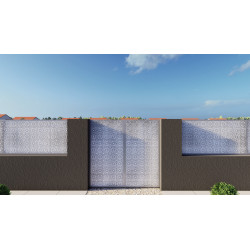 Plech  pozinkovaný, 2000x1000x1,2mm - KVET 2, 3D vzor Plech  pozinkovaný, 2000x1000x1,2mm - KVET 2, 3D vzor